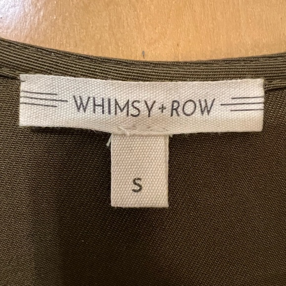 Whimsy & Row Green Jumpsuit - Picture 4 of 4